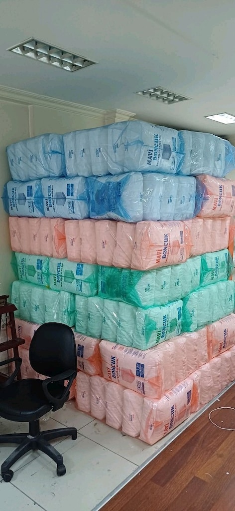 Mavi boncuk yetişkin külotlu hasta bezi 30'lu