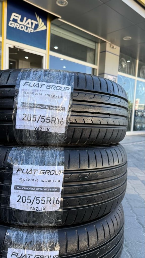 205 55 16 GOODYEAR YAZ LASTİĞİ SIFIRDAN FARKSIZ - 2