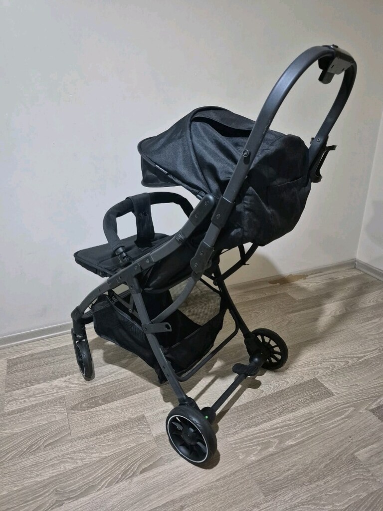 3de1 fiyata Bagi Compact Autofold Bebek Arabası - Siyah - 3