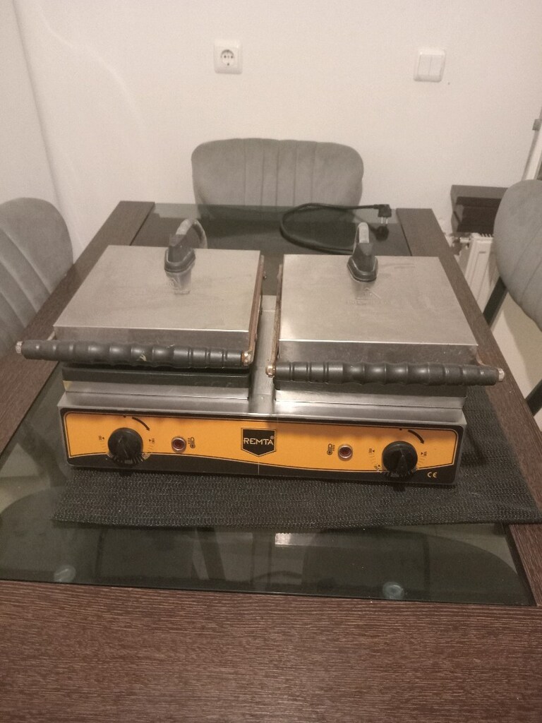 2 ay kullanılmıştır sanayi tipi waffle makinası - 3