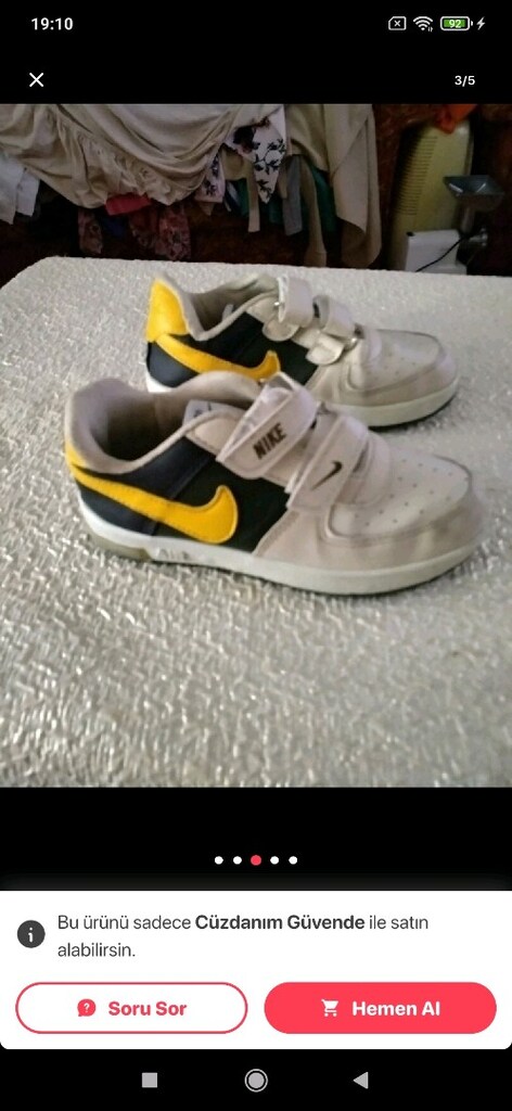 NIKE ERKEK ÇOCUK SPOR AYAKKABI 30 NUMARA - 3