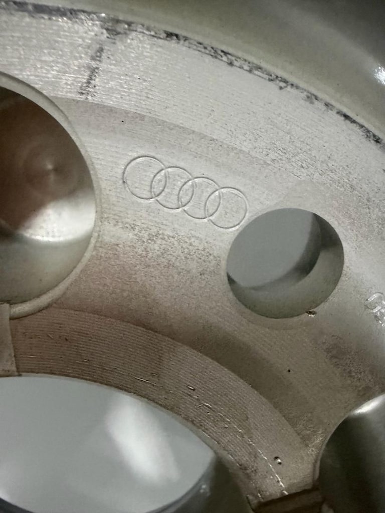 audi Q7 çelik jant 07-13 sıfır orjinal 18 inç 4L0601025E 1 adet mevcu - 6
