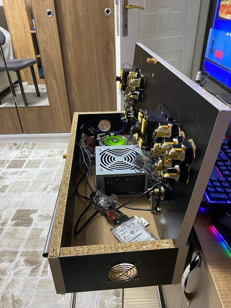 Arcade Stick Tv Oyun Konsolu Ev Tipi Pandora Box Retro ÖZEL YAPIM - 14