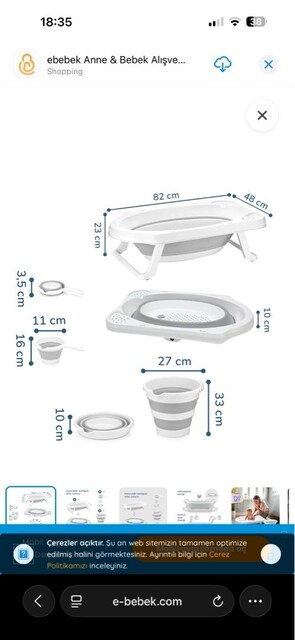 KATLANABİLİR KÜVET SET