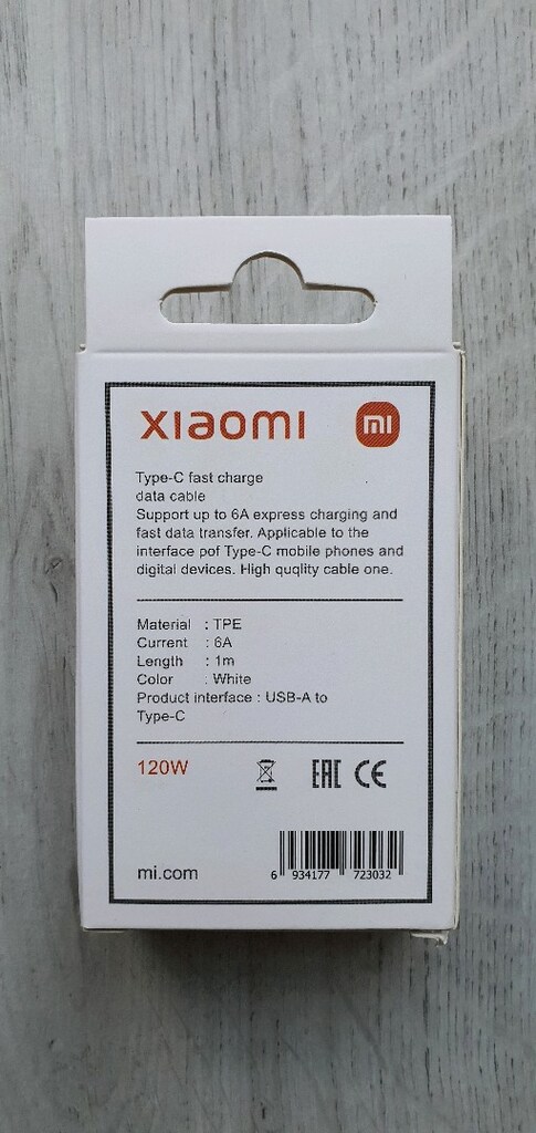 120W Usb-A dan Usb-C hızlı şarj kablosu - 2