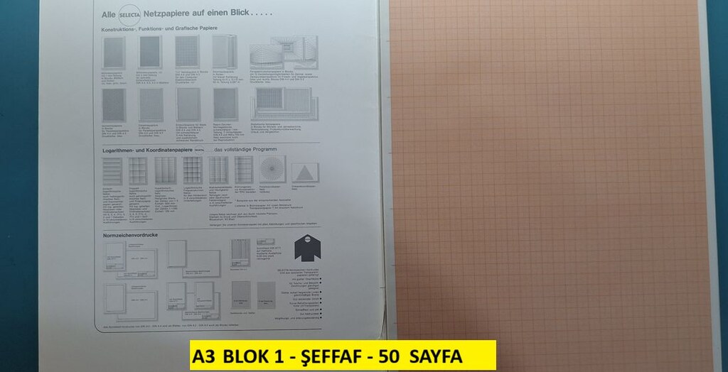 ROTRİNG RAPİD3- A3 Çizim Panosu, Çizim Şablonları, Kağıtları v.s. - 9