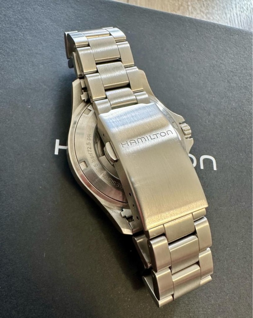 Hamilton Khaki Field King H64455133 Otomatik 40mm çap + Deri Kayış - 6