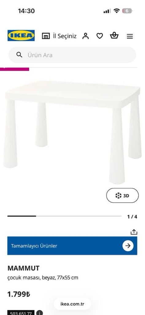 İkea çocuk masa sandalye takımı - 6