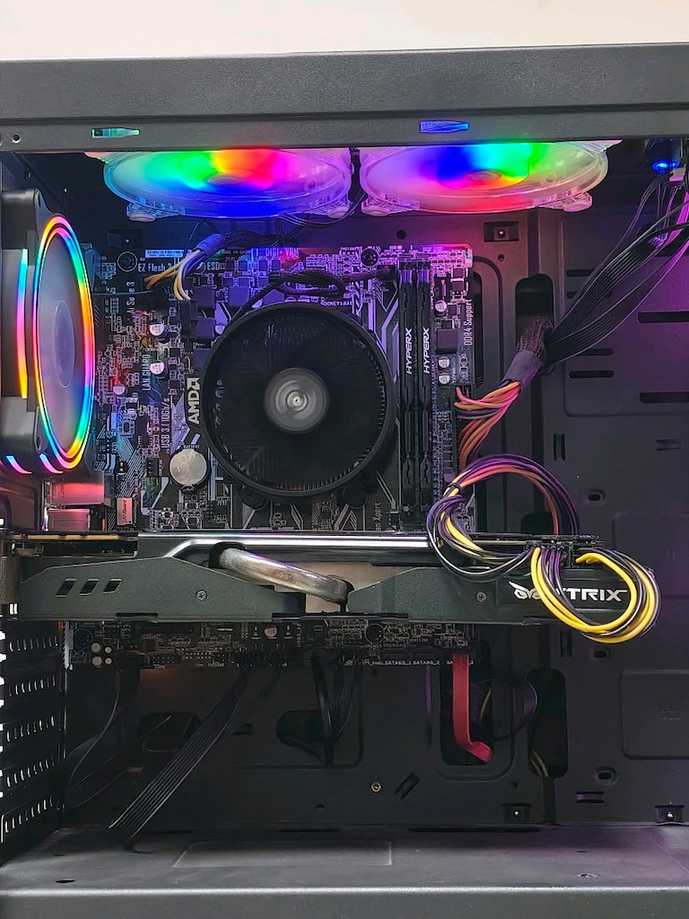 GTX 980 RYZEN 5 1600 16GB RAM 256 M2 SSD 600W OYUNCU KASASI - 4
