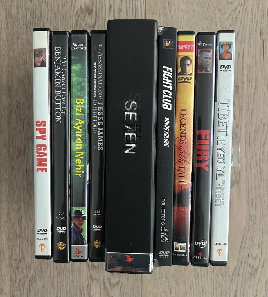 Brad Pitt Film DVD Koleksiyonu - 7