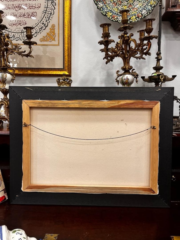 IŞIL ÖZIŞIK TUVAL ÜZERİ BASKI ÇERÇEVELİ 49*66 cm - 3