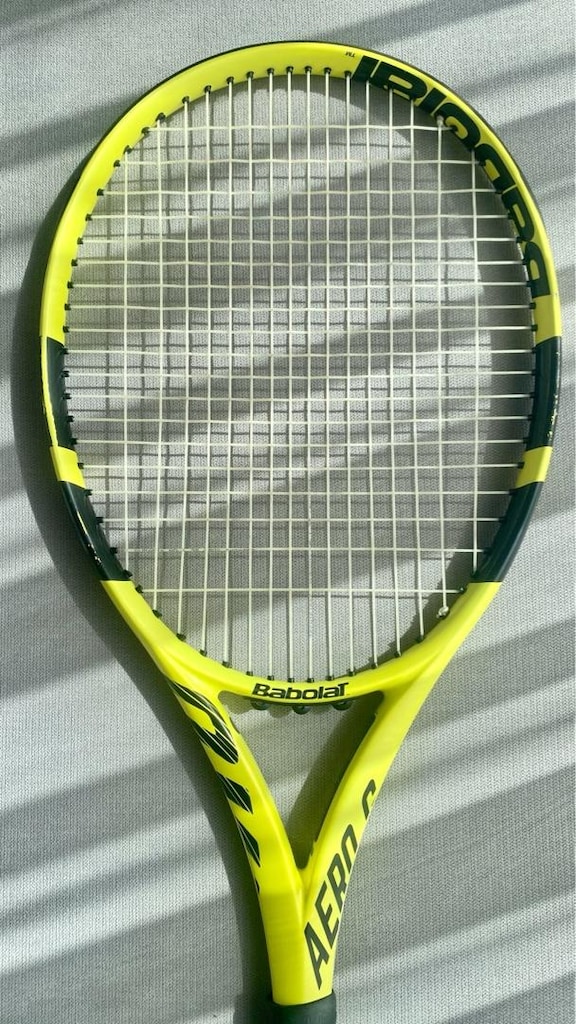babolat pure aero g tenis raketi - 4