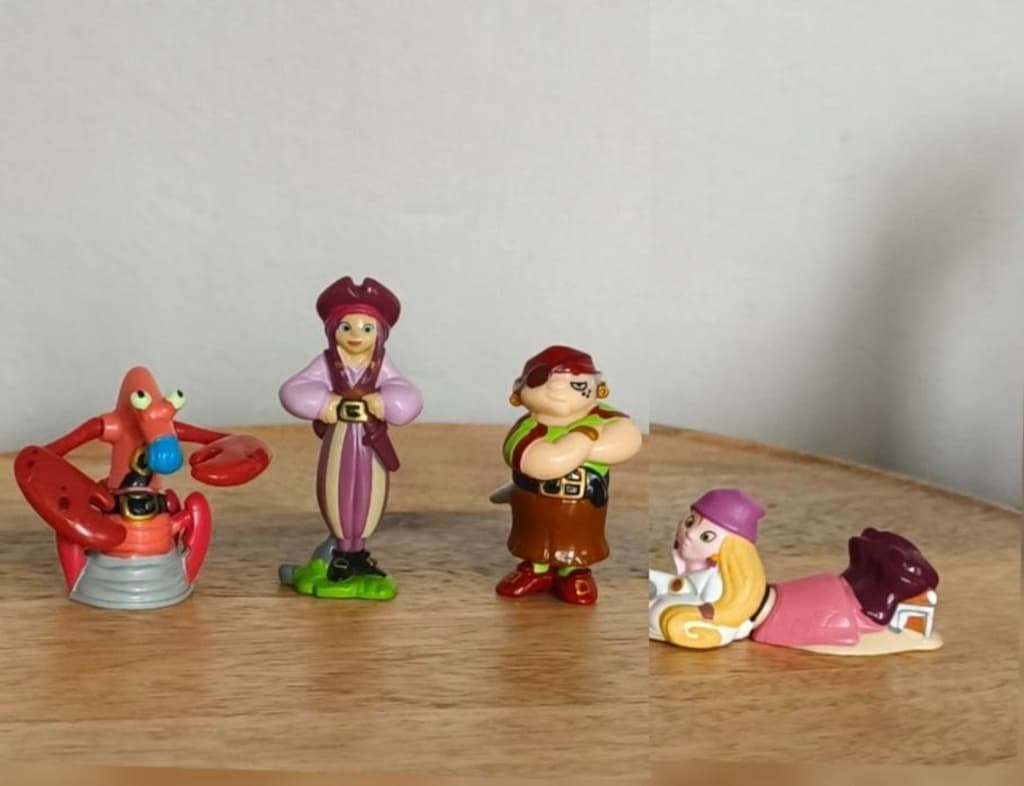Kinder Monstres and Pirates Figürler - 4