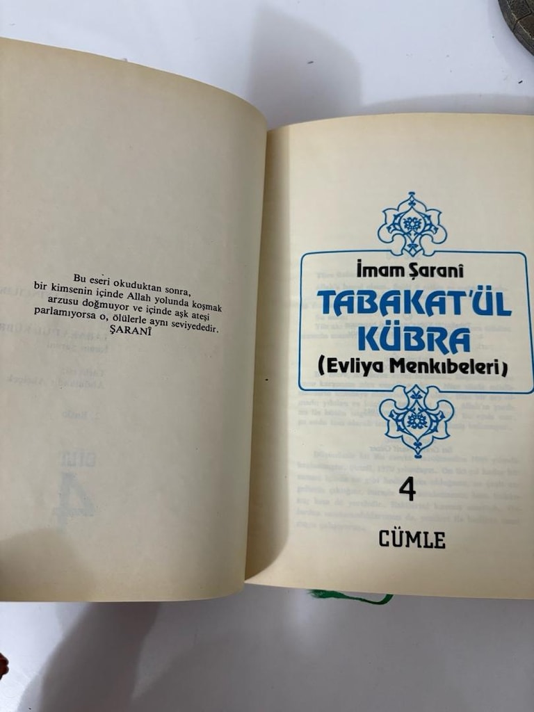TABAKATÜ’L KÜBRA 4 CİLT TAKIM | SERT KAPAK | TEMİZ