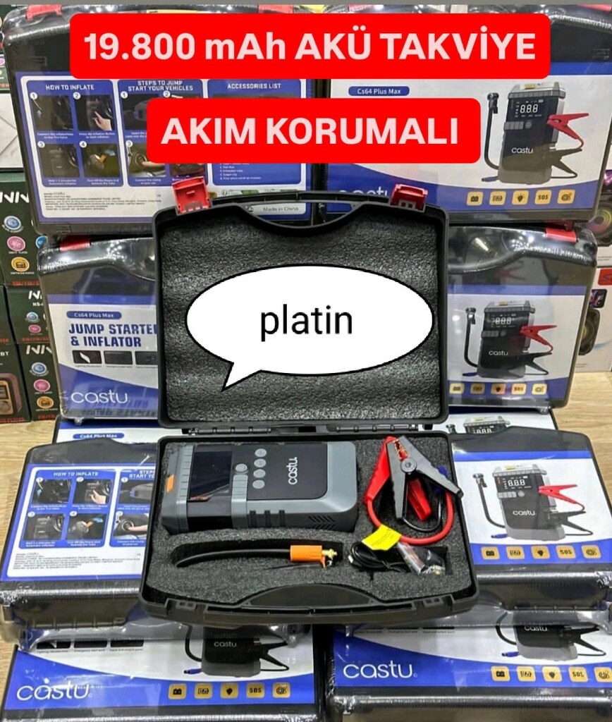 19800 binlik akım korumalı akü takviye cihazı