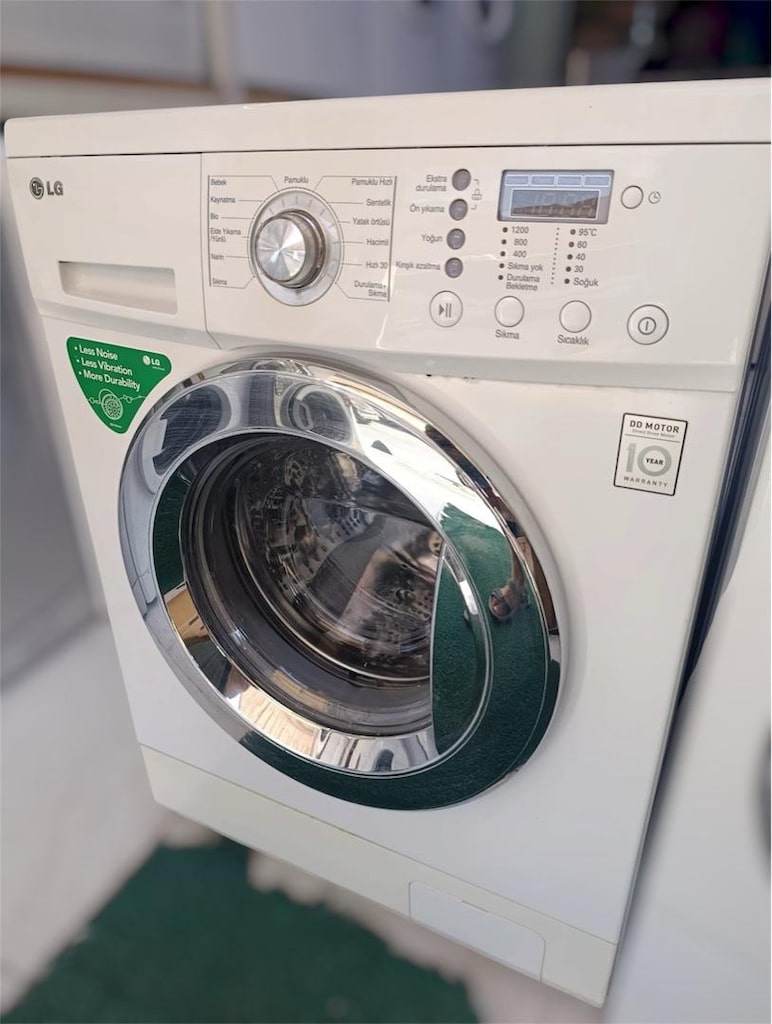 LG 8 KG – 1200 DEVİR BEYAZ ÇAMAŞIR MAKİNESİ - 2