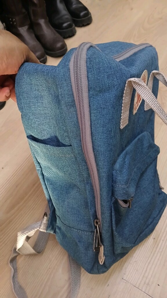 Fjällräven Kånken marka mavi sırt çantası - 5