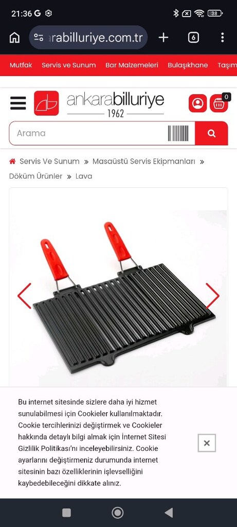 SIFIR lava demir döküm ızgara 25 40 ölçü - 2