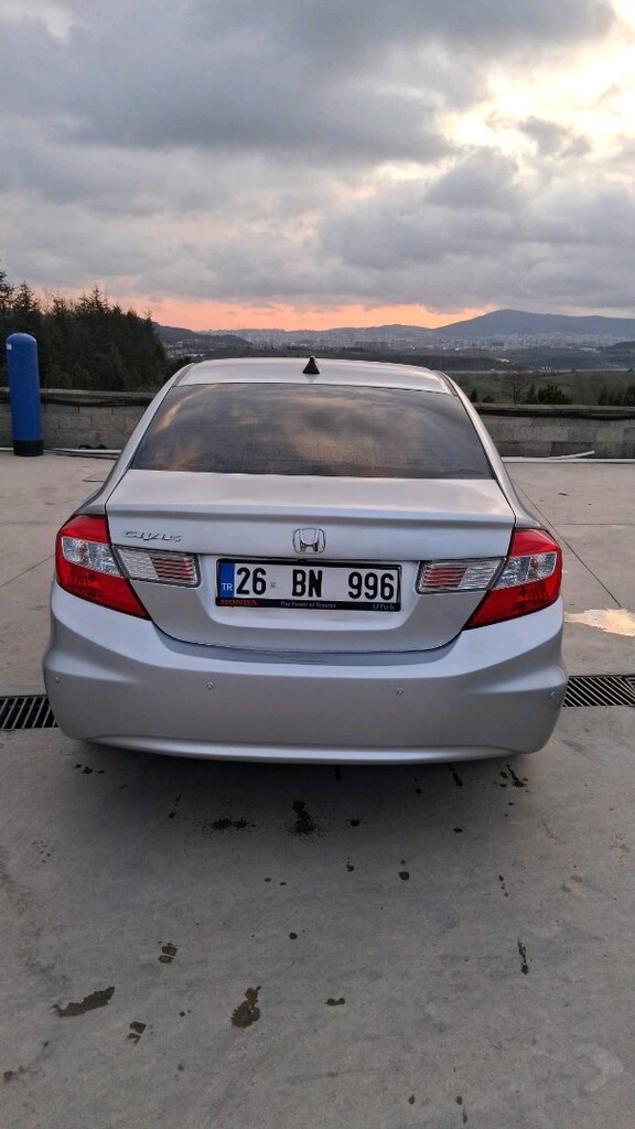 Honda Civic fabrikasyon LPG otomatik düşük kilometre - 11