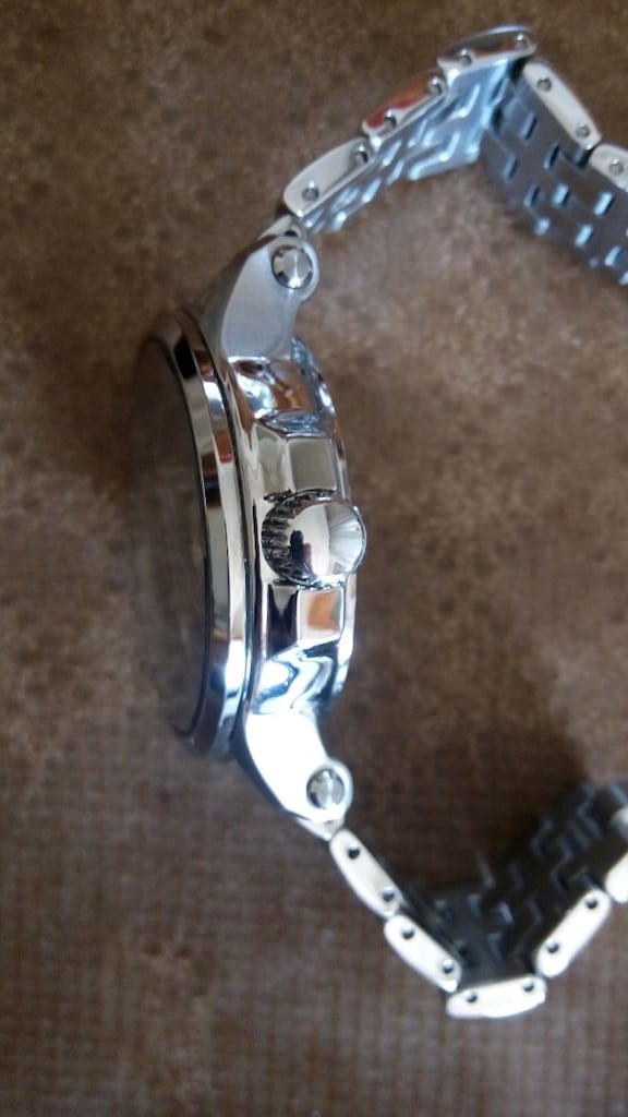 SIFIR Seiko Premier Moonphase Kinetik Otomatik Saat Çelik Kordon Kasa - 3