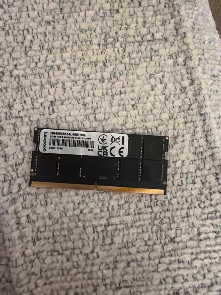 Goodram 16GB DDR5 4800MHz Laptop RAM – Sıfır Ayarında, 1 Kez Kullanıld - 2