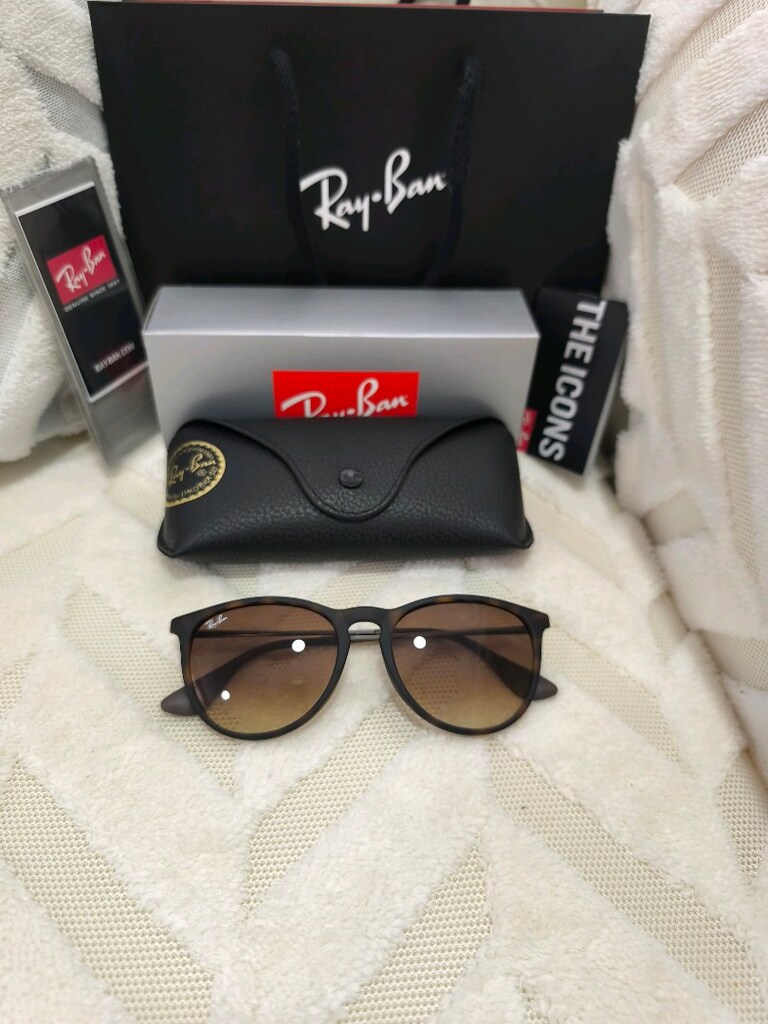 Ray-Ban 4171 ERIKA 865/13 Klasik Kahverengi Güneş Gözlüğü Orj. - 5