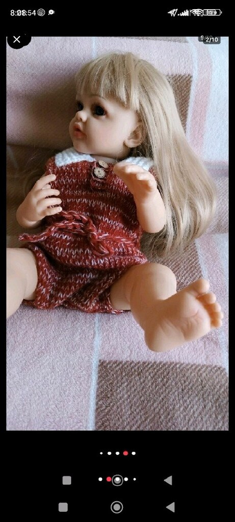 YENİ REBORN BEBEK OYUNCAK BEBEK SİLİKON BEBEK - 7