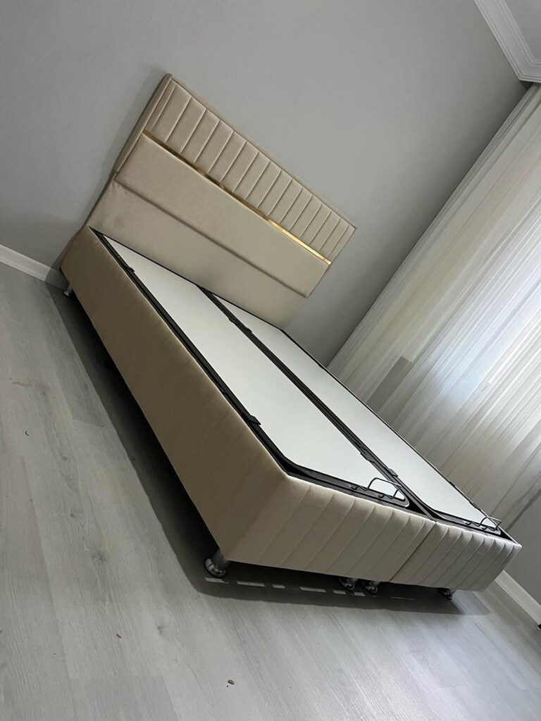LÜKS ÇİFT KİŞİLİK BAZA BAŞLIK YATAK - 3