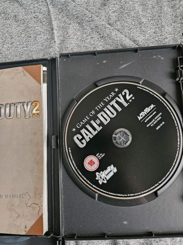 Call of Duty 1-2 ve World at War Bilgisayar Oyunları - 6