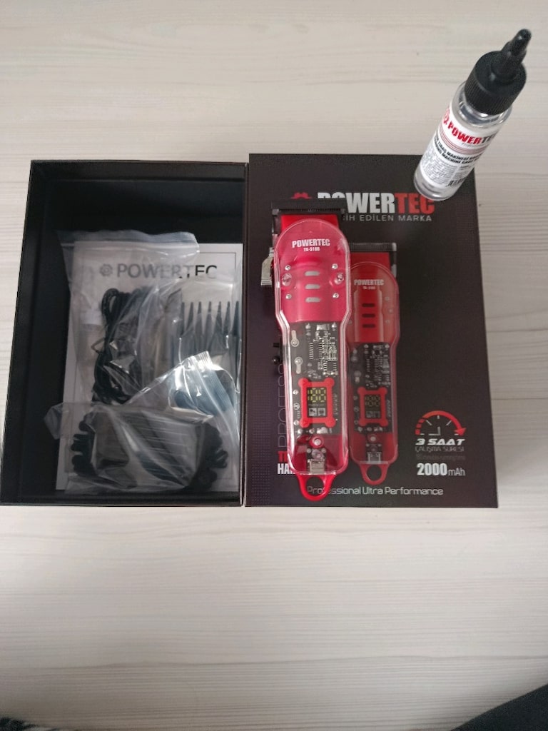 Powertec Tr3100 Traş Makinesi-Ara Makas Ve Düz Makas - 6