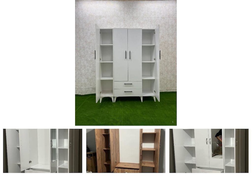 4 kapaklı elbise dolabı grgrczvubz - 4