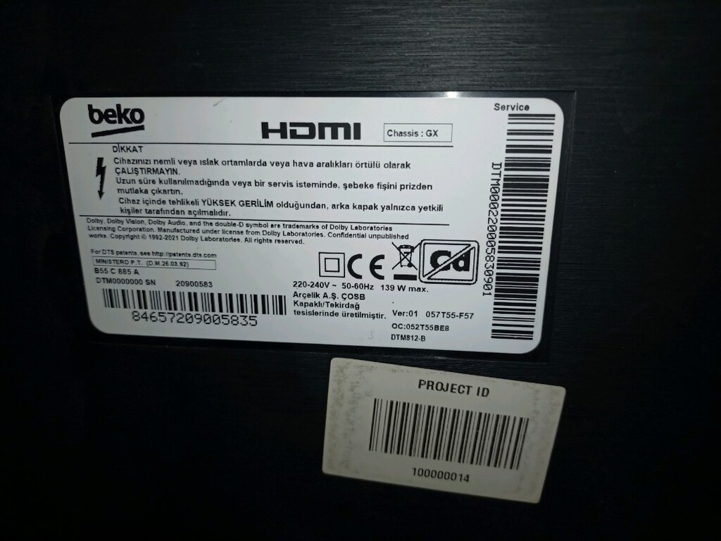 Panel hasarlı tv - 4