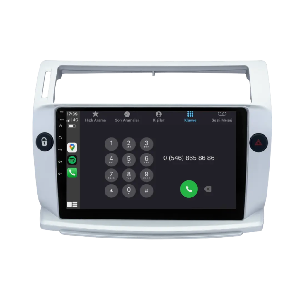 Citroen C4 Android Multimedya Tablet - 2