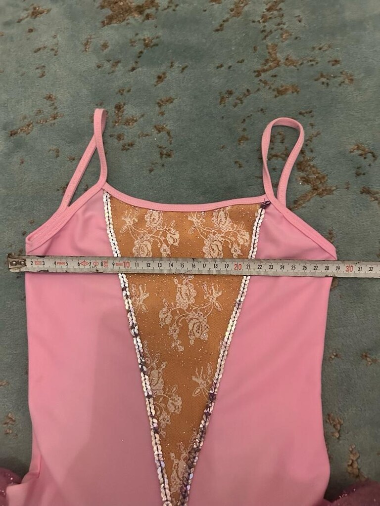 çocuk jimnastik bale kostüm elbise - 4