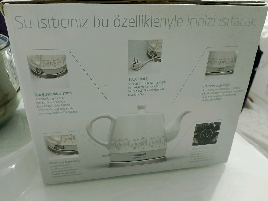 Homend Kettle Su ısıtıcı - 3