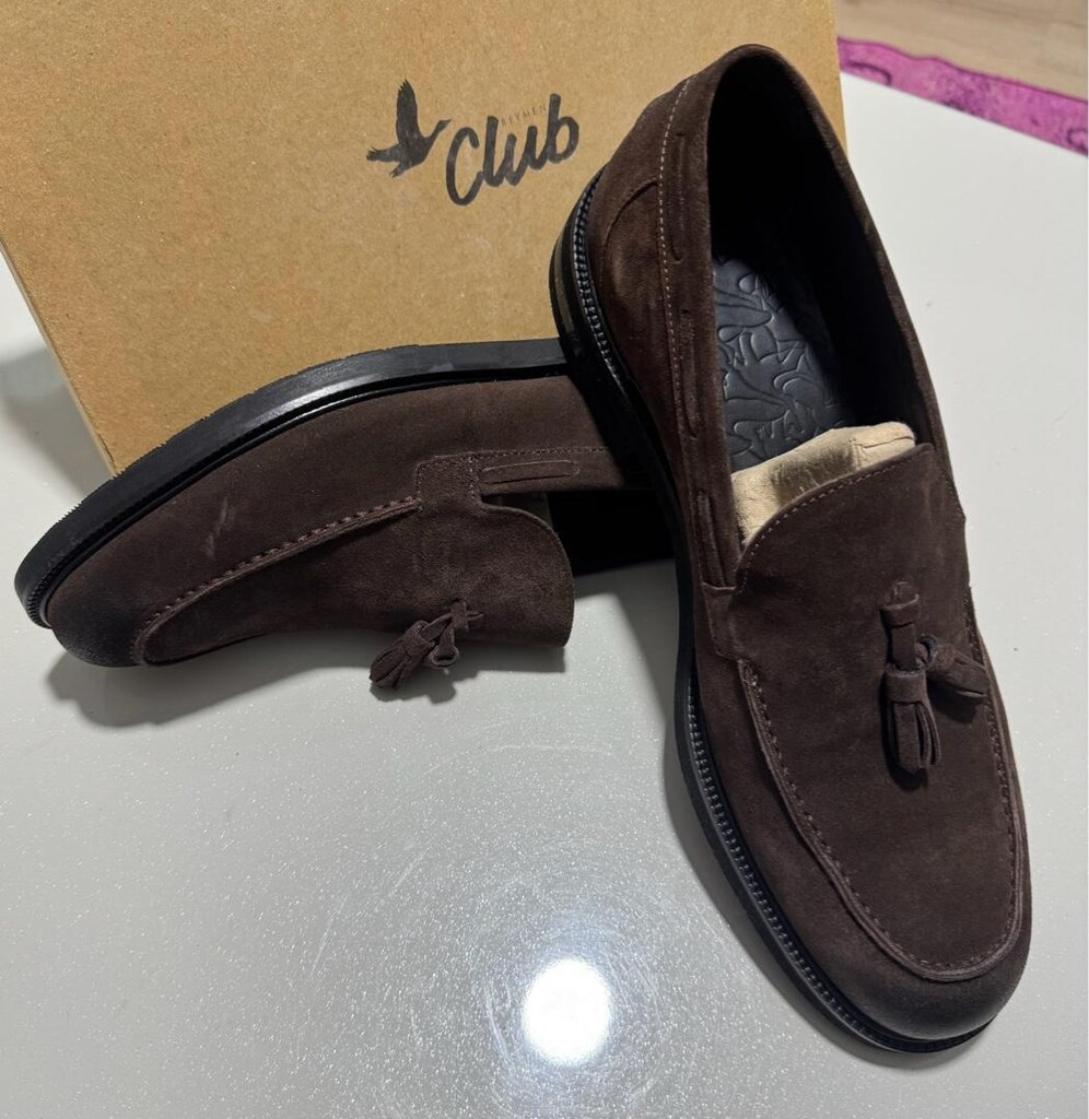 Beymen Club ,44 numara nubuk kahverengi yeni sneaker