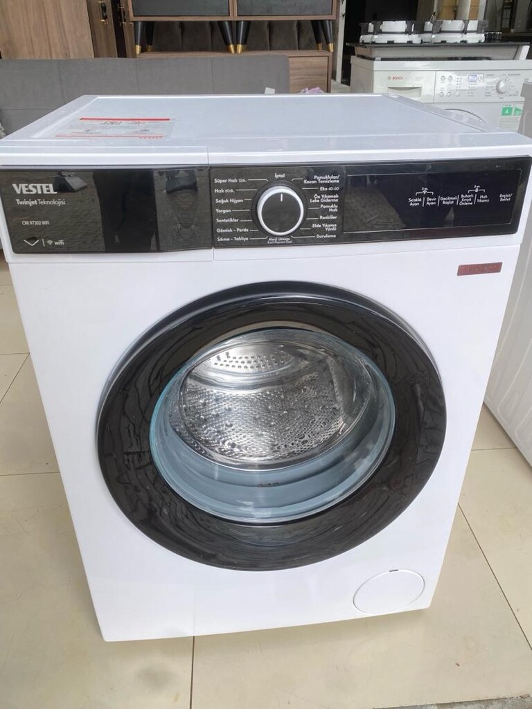 Sıfır Gibi 5 Aylık Çiziksiz Çok Temiz Kaliteli Yeni Nesil Çamaşır makn - 9