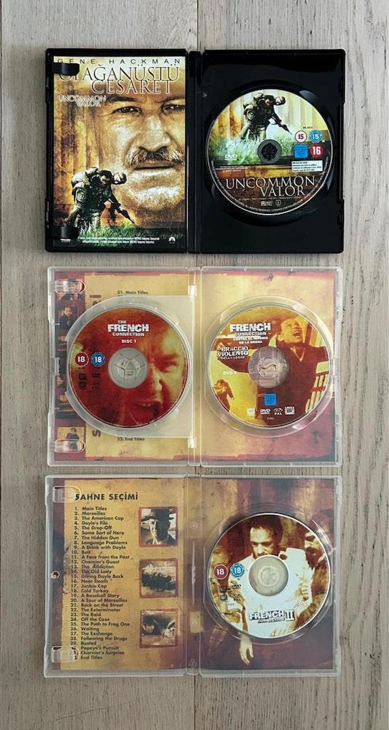 Gene Hackman Koleksiyon DVD Seti - 3