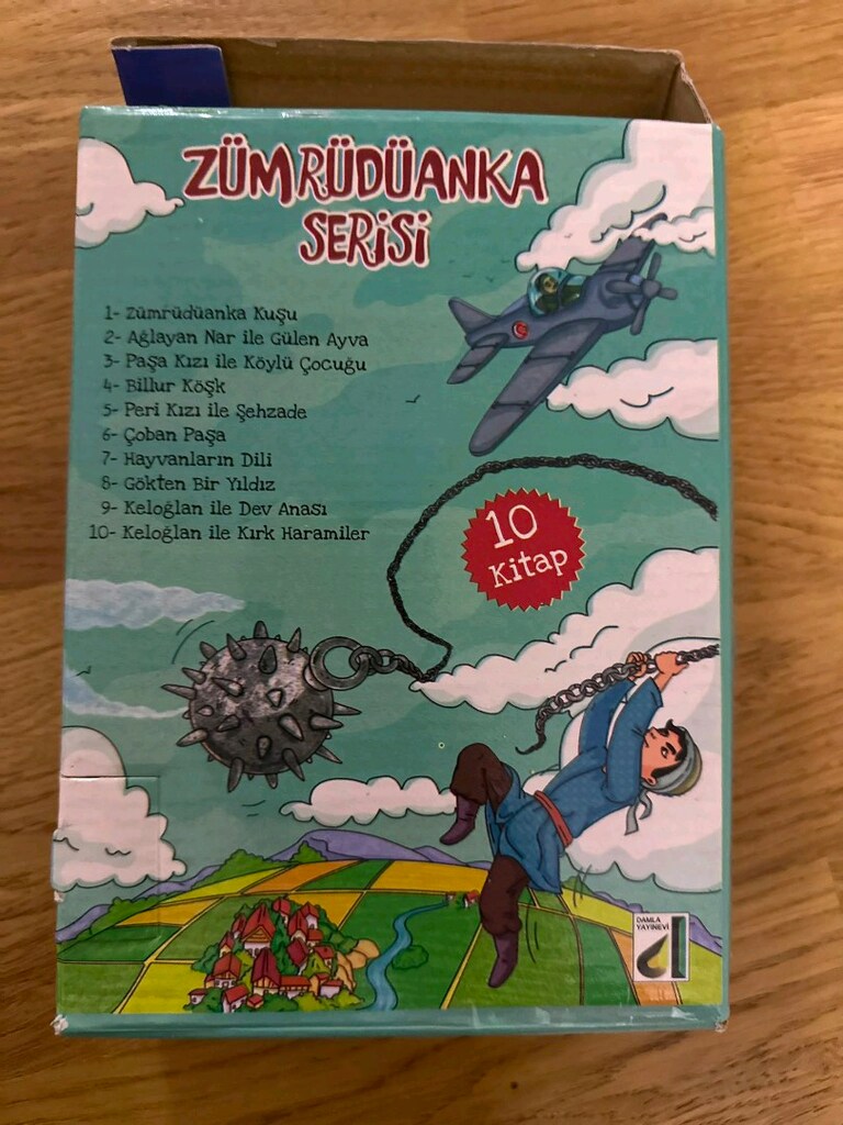 Zümrüdü Anka Hikaye Seti - 10 Kitap - 2