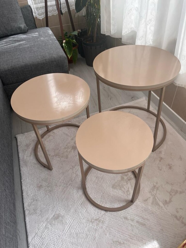 3lü zihon sehpa cappucino renk - 4