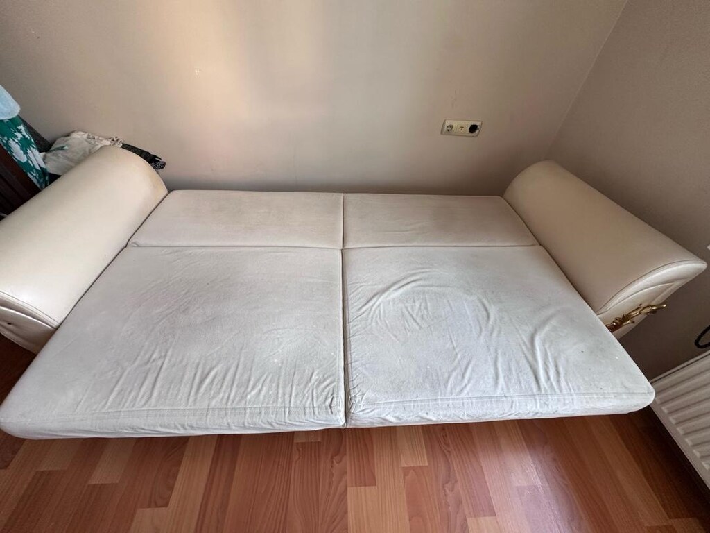 İkinci El Geniş Oturma Alanlı, Baza Özellikli Kanepe / Çekyat sandıklı - 5