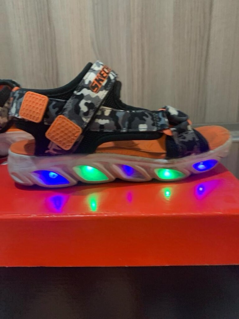 skechers sandalet ışıklı sorunsuz - 7