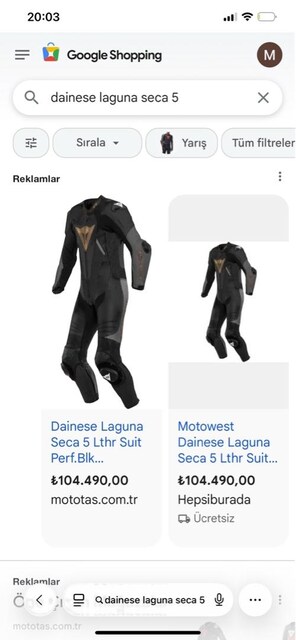 Dainese Laguna seca 5 motorcu tulumu
