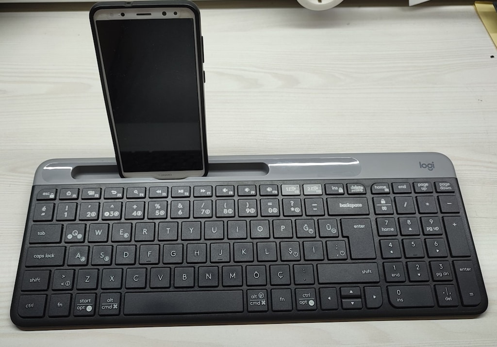 Logitech K580 Unifying alıcı ile - 5