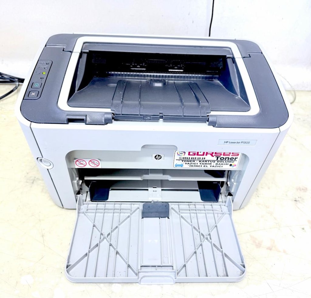 Yazıcı HP 1505 Ekonomik Bakımlı Lazer Siyah Beyaz - 7