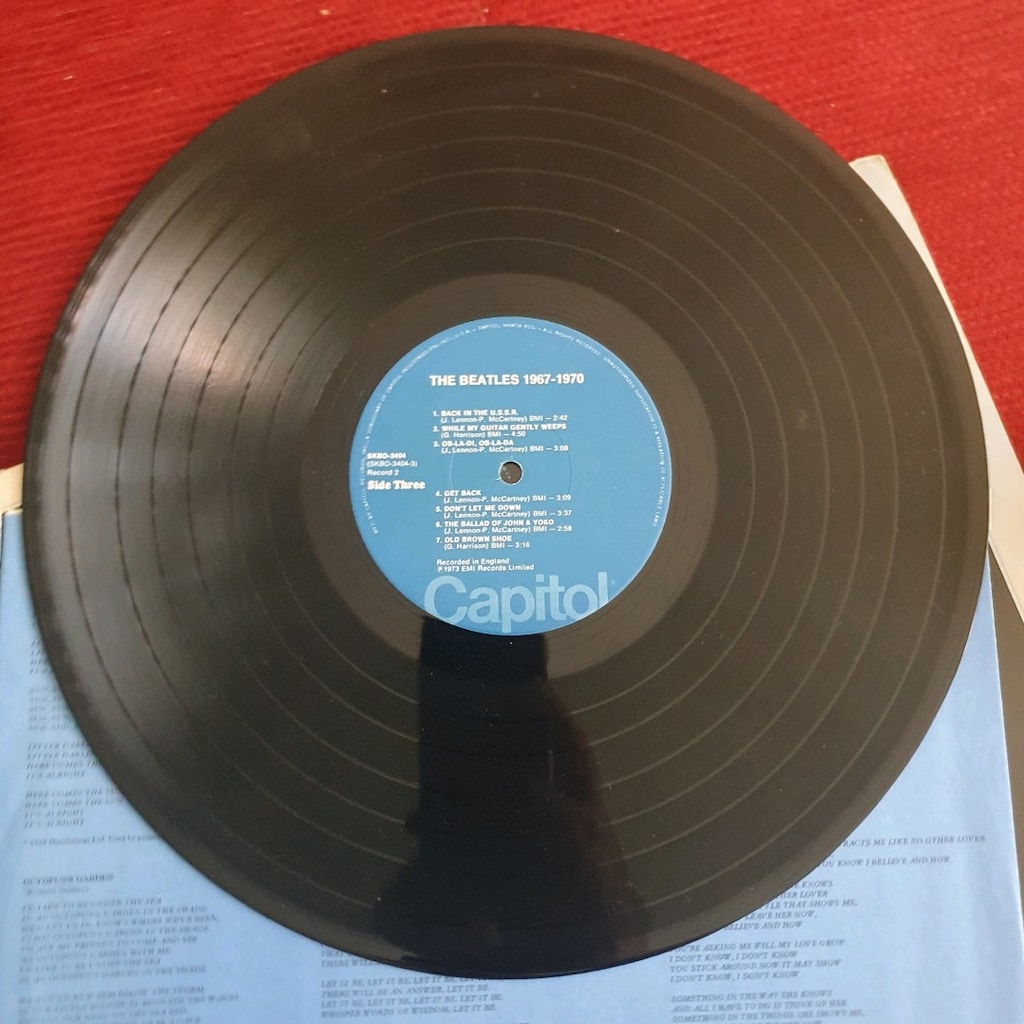 The Beatles 1967-1970 2 Adet LP Plak - 5