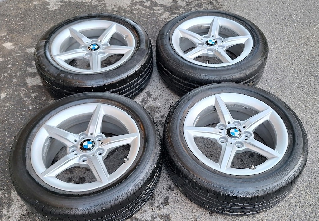 205 55 16 ORJİNAL BMW JANT LASTİK TAKIMI BMW TRANSPORTER TRAFİK İNSİNG - 6
