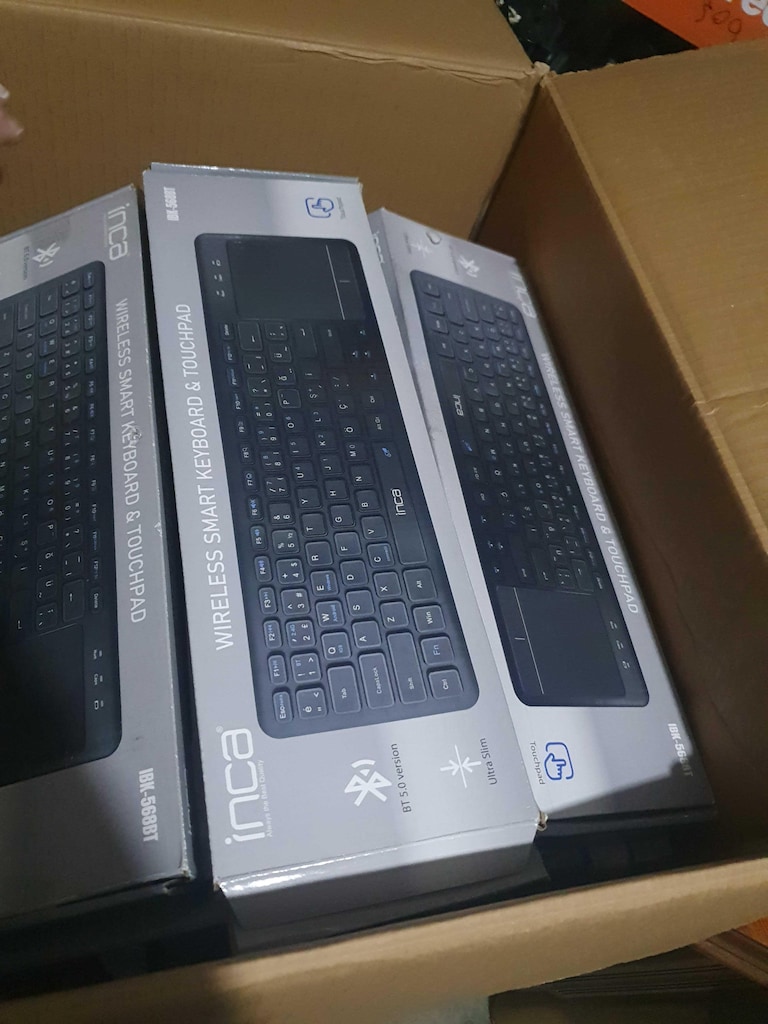 Inca IBK-568BT Bluetooth Kablosuz Touchpadli Klavye adetli SIFIR - 5
