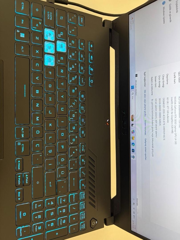 Asus Tuf F15 Gaming Laptop - 4