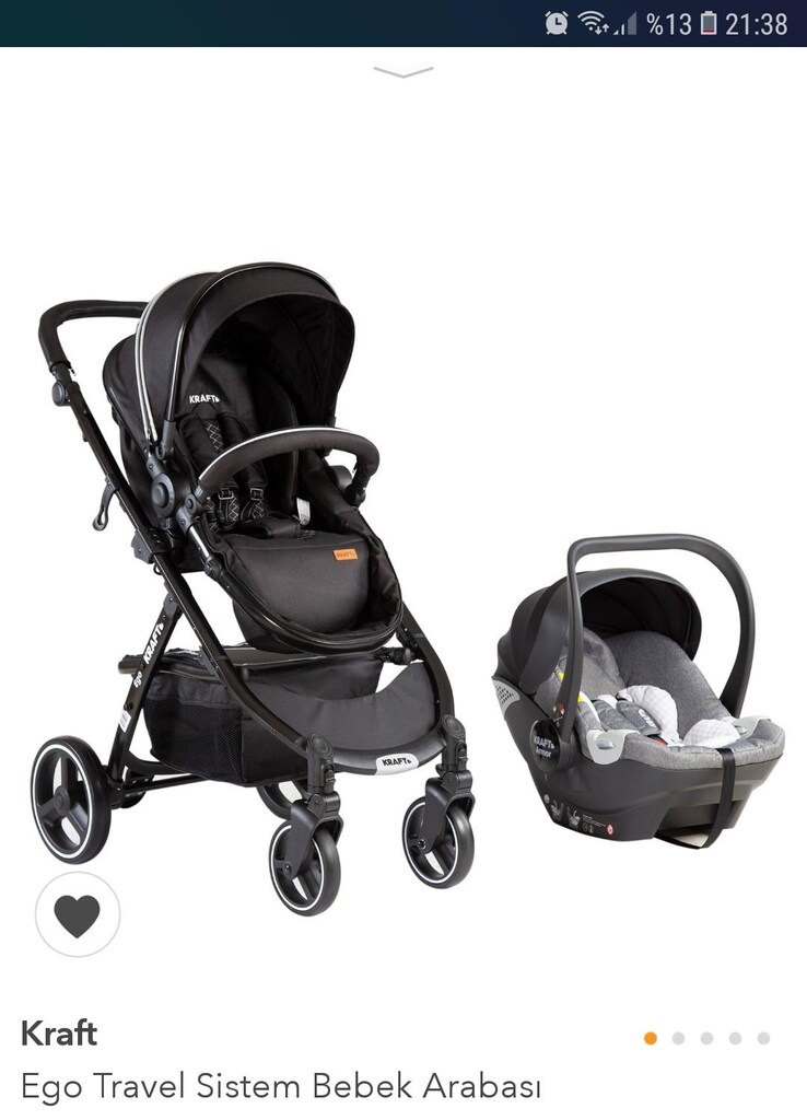 Kraft travel sistem bebek arabası